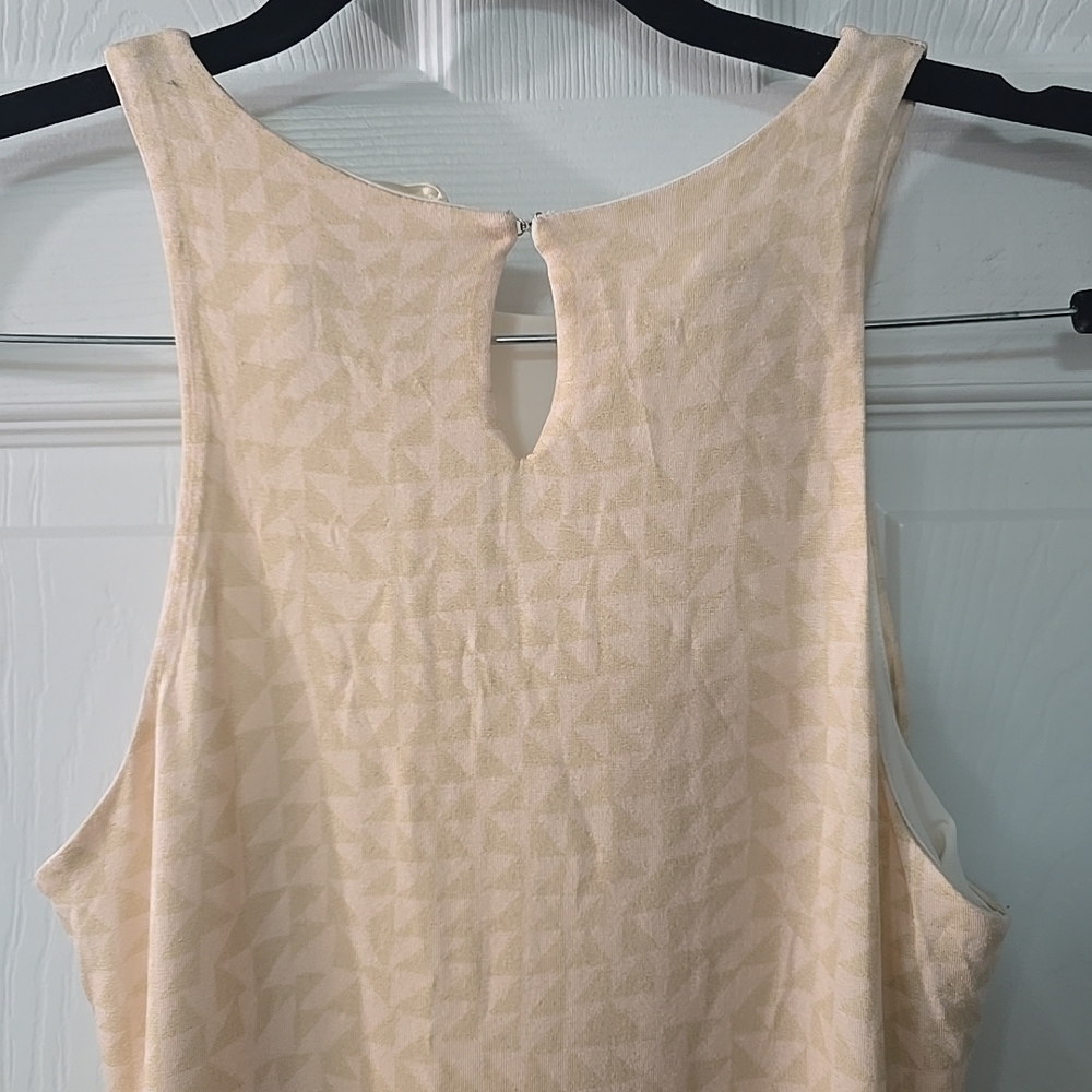 Mara Hoffman Swim Dress Soft Modal Sz S Maxi pink Pastel Succulents Aloe Print - Picture 5 of 7